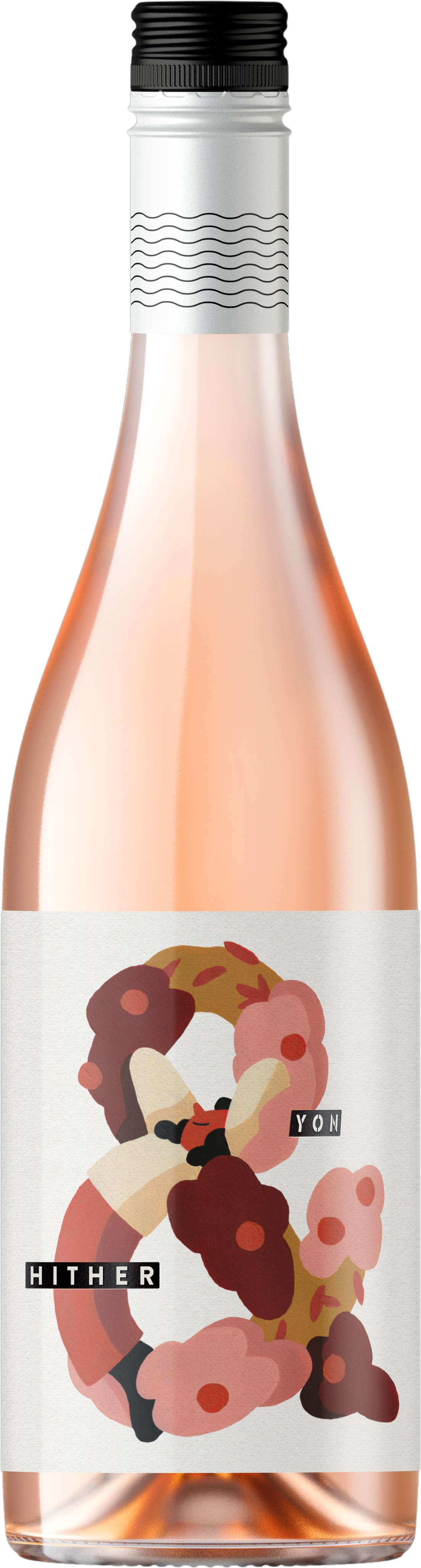 Hither & Yon Mataro Rosé   2025 McLaren Vale bottle